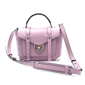 Michael Kors Pink Manhattan Top Handle Satchel